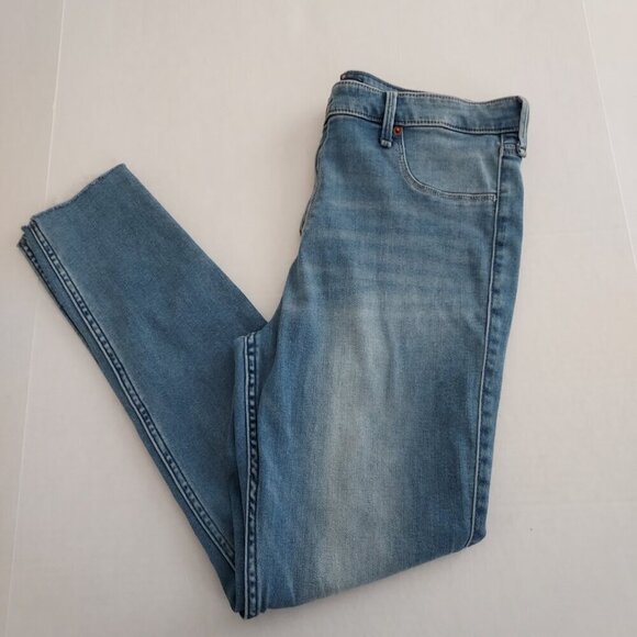 Abercrombie & Fitch Simone Hi Rise Jean Leggings Size 33 - Picture 3 of 9